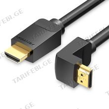 VENTION AAQBG HDMI Right Angle Cable 270 Degree 1.5M Black