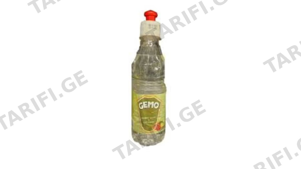 "Gemo"- თეთრი ძმარი 500გრ