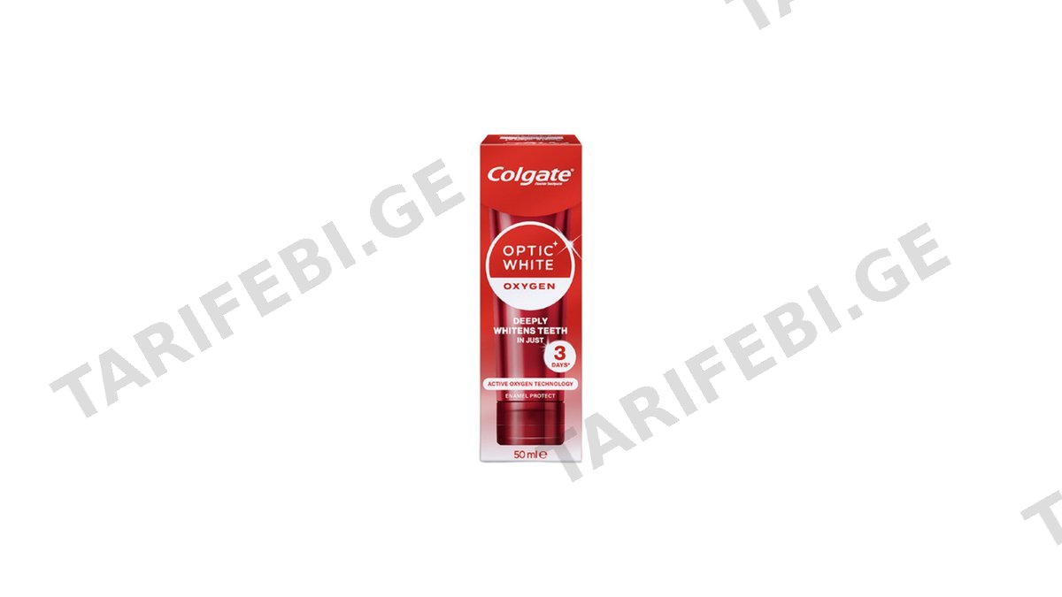 ქოლგეითი კბილის პასტა Optic White Oxygen 50მლ