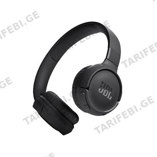 ყურსასმენი JBL Tune T520 BT Wireless On-Ear Headphones Black