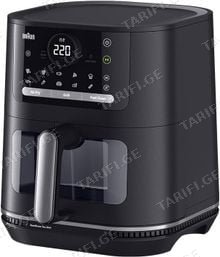 აეროგრილი BRAUN HF5075IBK 6 ლიტრი ზედა-ქვედა წვით