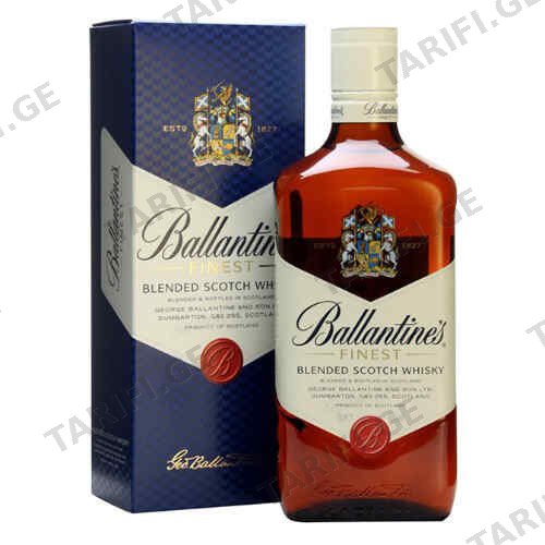 ვისკი ბალანტაინს ფაინესტი 40% /Ballantines Finest\ 0,7ლ