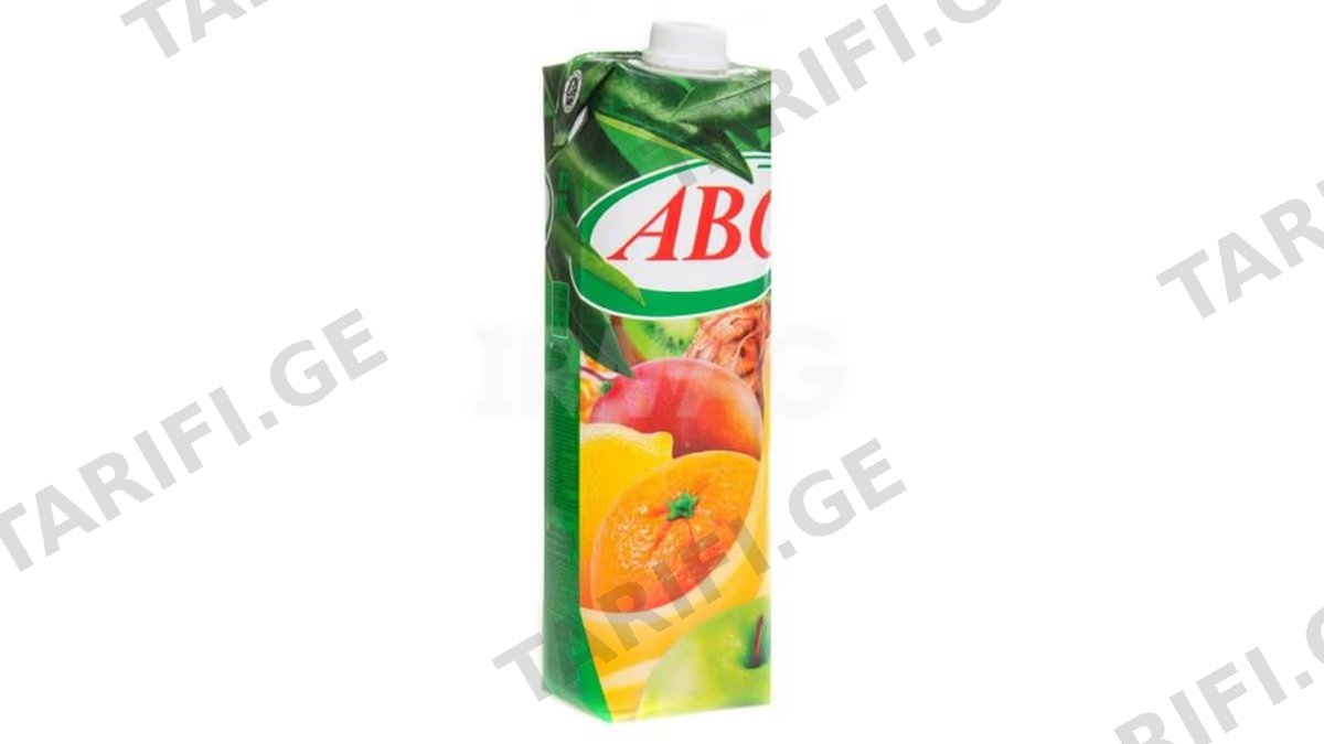 წვენი/ ABC/ მულტიხილის 12*1 ლ