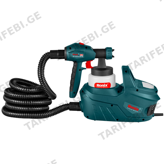 საღებავის შესასხურებელი RONIX 1365 (650W, 800ML)