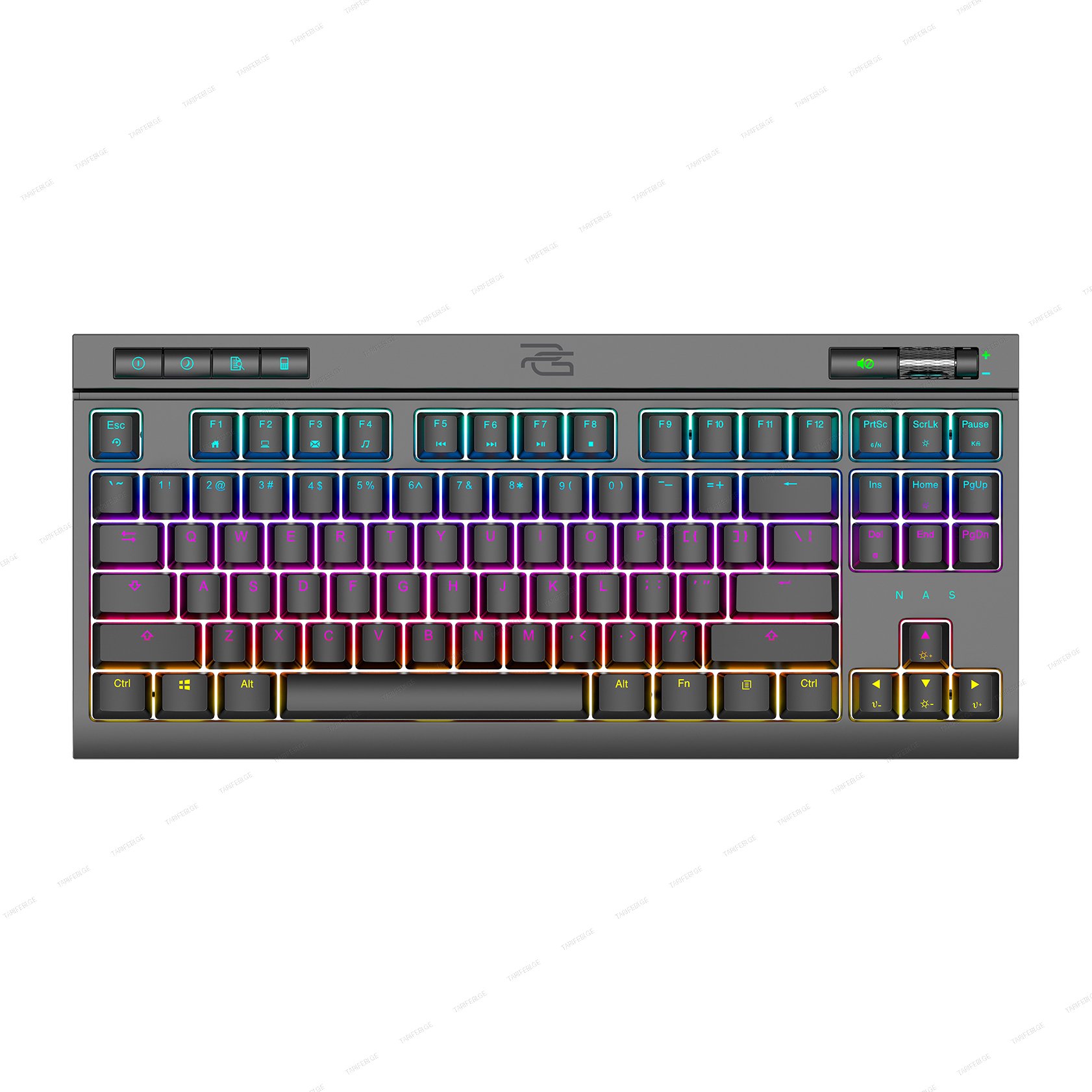 Mechanical Keyboard Proove Gaming Sideswap (English Layout) black