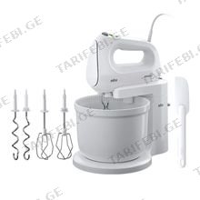BRAUN HM1070WH ხელის მიქსერი ჯამით