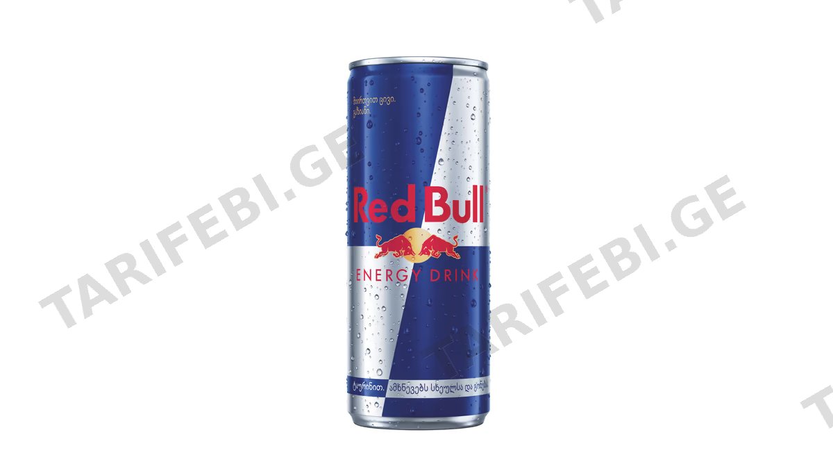 Red Bull ენერგეტიკული სასმელი, 250მლ