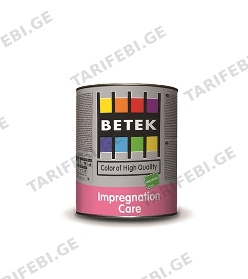საღებავი Betek impregnation 0.75ლტ.