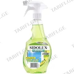 შუშის საწმენდი სითხე ლიმონი Lakma 500მლ SIDOLUX CRYSTAL