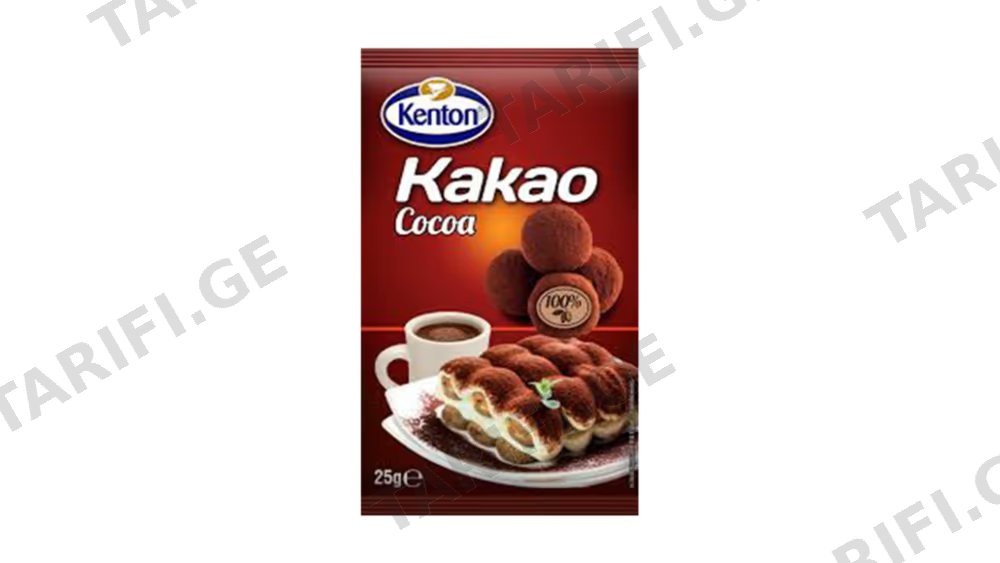 Kenton კაკაო 25გრ