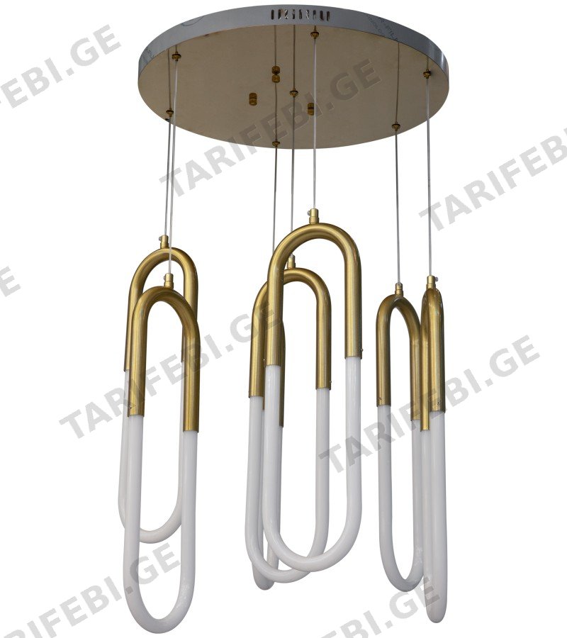 ჭაღი LED GZFM-6018-7 / GOLD 98W (4000K)