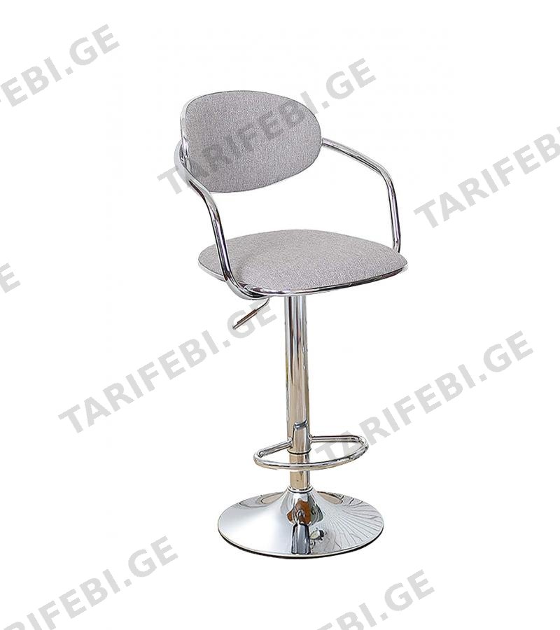ბარის სკამი ნაცრისფერი #T81 grey