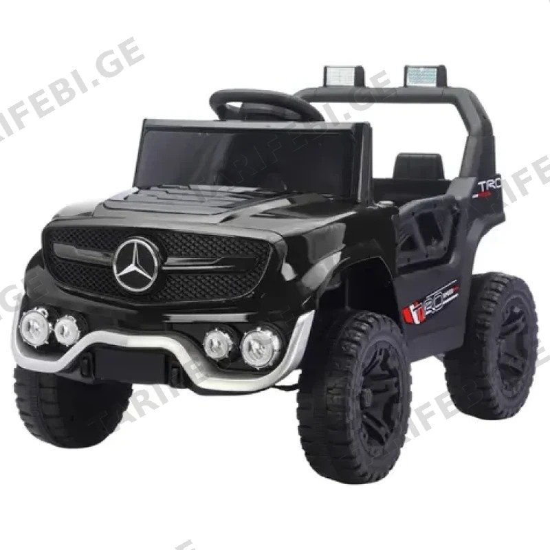 ბავშვის ელექტრო მანქანა MERCEDES-BENZ (501)618B 12V აკუმულატორით და პულტით