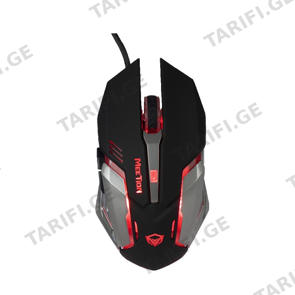 მაუსი MeeTion M915 Black USB Wired Gaming Mouse