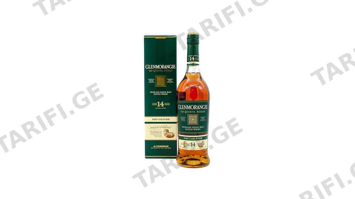 GLENMORANGIE ვისკი კვინტარუბანი 14წ-0.7ლ