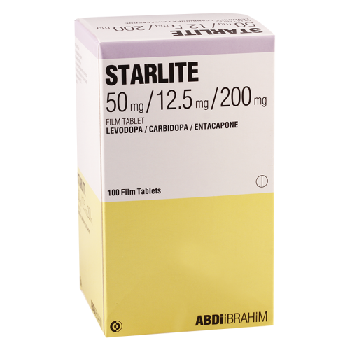 სტარლიტი ტაბლეტი  50მგ+12.5მგ+200მგ ფლაკონი #100