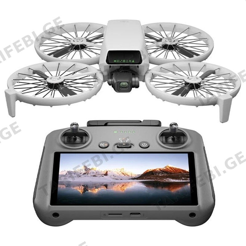 დრონი 4K კამერით DJI FLIP RC 2 GREY