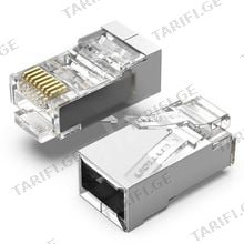 VENTION IDCR0-100 Cat.6 FTP RJ45 Modular Plug Transparent 100 Pack