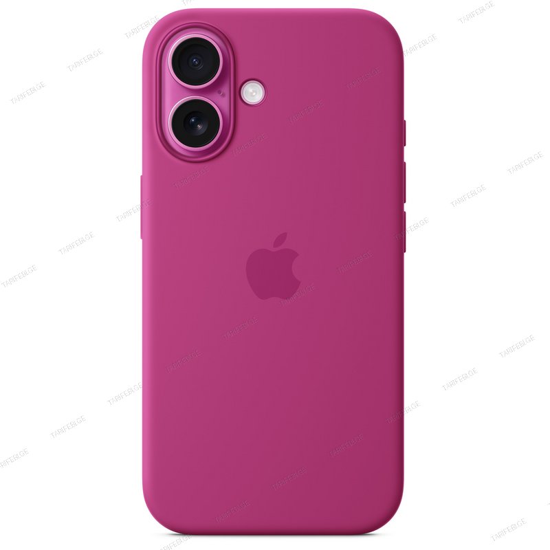 Apple iPhone 16 Silicone Case Fuchsia/MYY53ZM/A