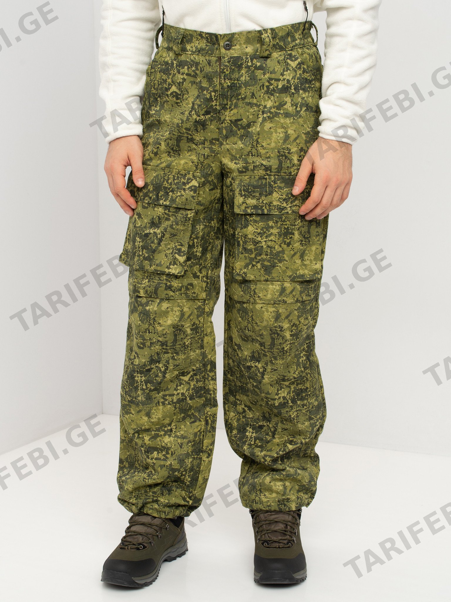 საზაფხულო შარვალი Huntsman შერეული ქსოვილი