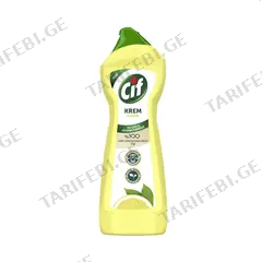 საწმენდი საშუალება CIF 750მლ ლიმონი