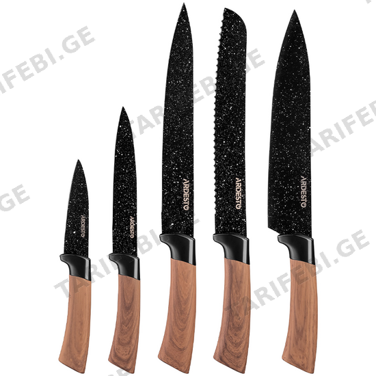 სამზარეულოს დანების ნაკრები ARDESTO AR2105BWD MIDORI KNIVES SET (5 ც)