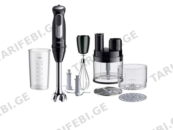 ხელის ბლენდერი BRAUN MQ55755MBK