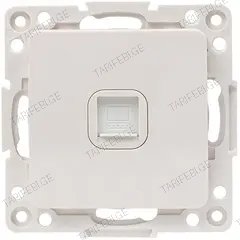 როზეტი EKF RJ45 7.4x7.4 ჩარჩოს გარეშე