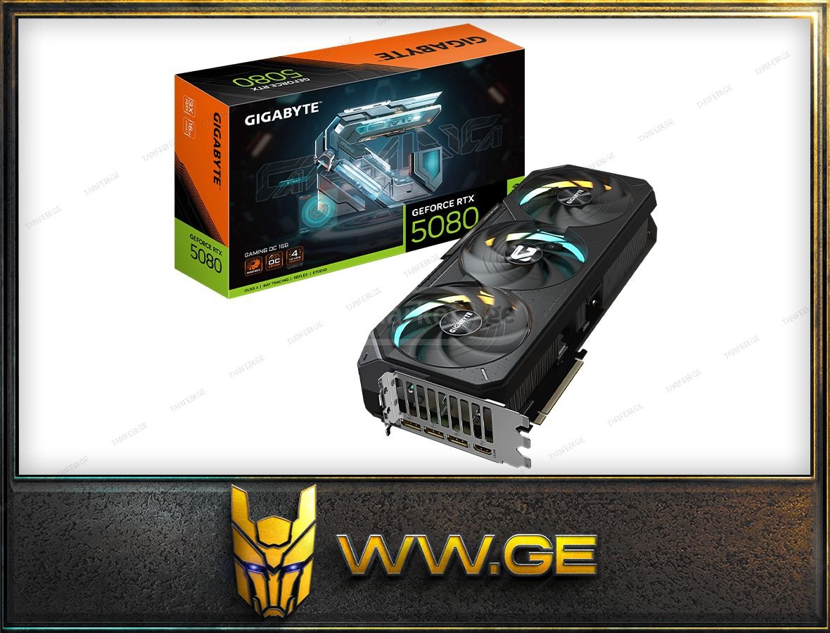 ✅Gigabyte GeForce RTX 5080 GAMING OC 16G✅rtx5080 16gb