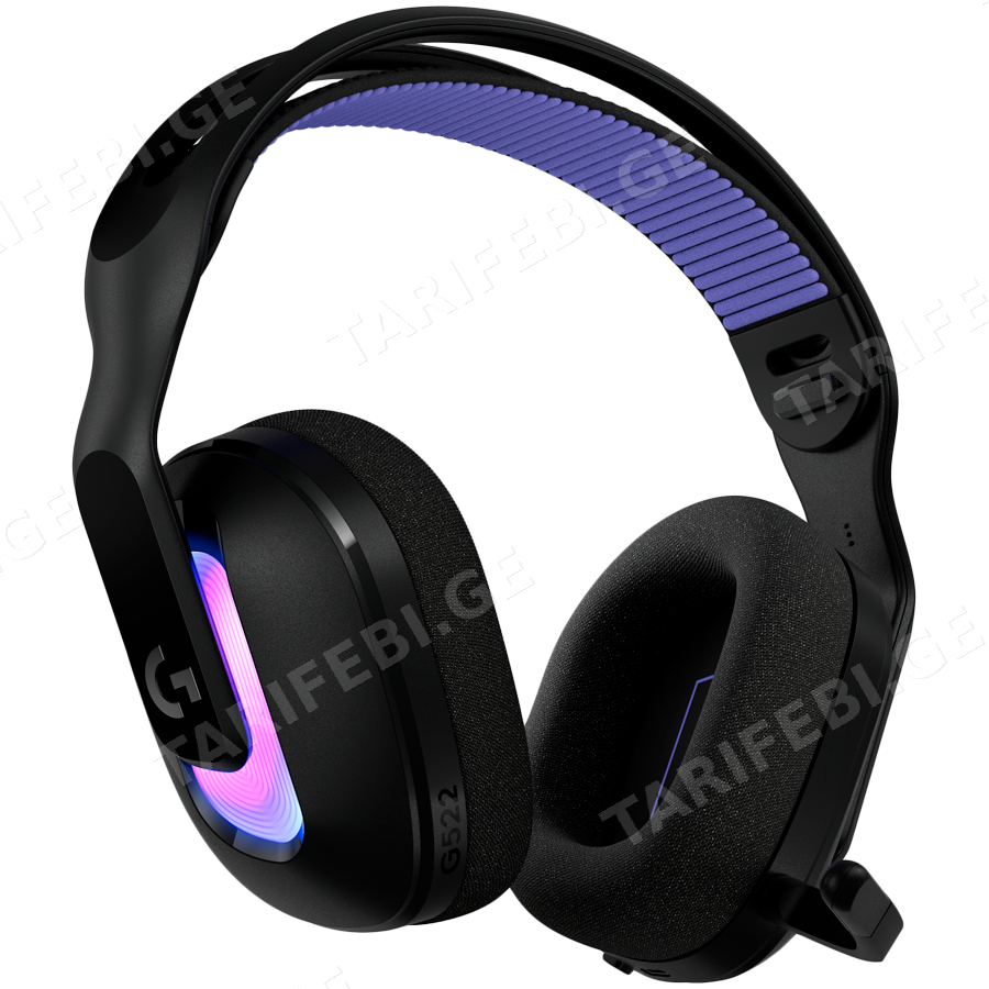 LOGITECH G522 LIGHTSPEED Wireless Gaming Headset - BLACK - EMEA28i-935 - 2.4GHZ