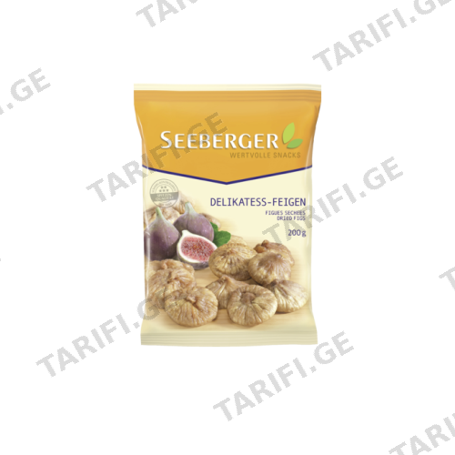 ჩირი ლეღვი / Seeberger/ 200 გრ