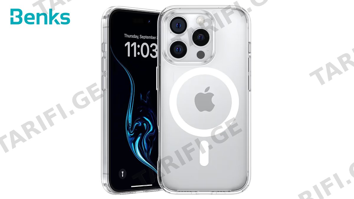 iPhone 16 ProMax Clear Case with MagSafe - AntiDrop Case