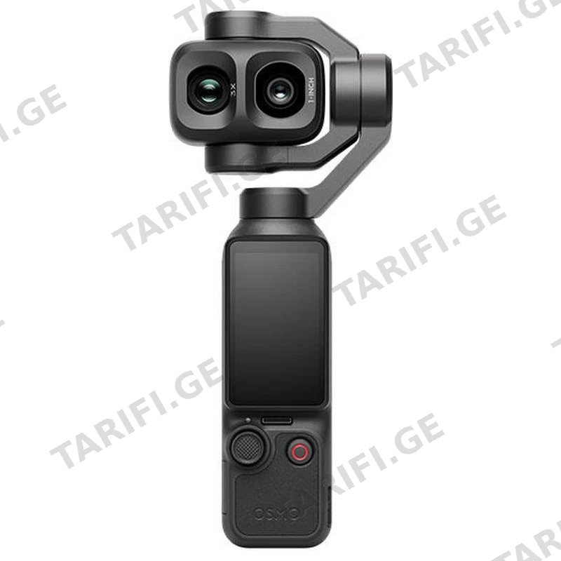 ექშენ კამერა 3-ღერძიანი სტაბილიზაციით DJI OSMO POCKET 4P STANDARD COMBO 4K 60FPS BLACK