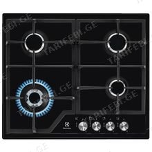 Electrolux KGS6436K გაზის ჩასაშენებელი ქურის ზედაპირი