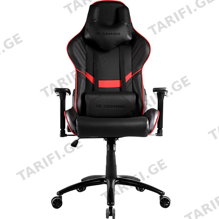 გეიმერული სავარძელი 2E GAMING CHAIR HIBAGON 2E-GC-HIB-BKRD BLACK/RED