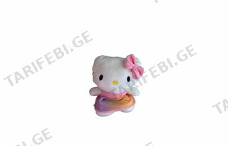hello kitty ვარდისფერი კაბით25სმ