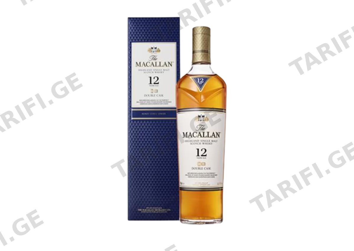 შოტლანდიური ვიკი Macallan Double Cask - 0.7L