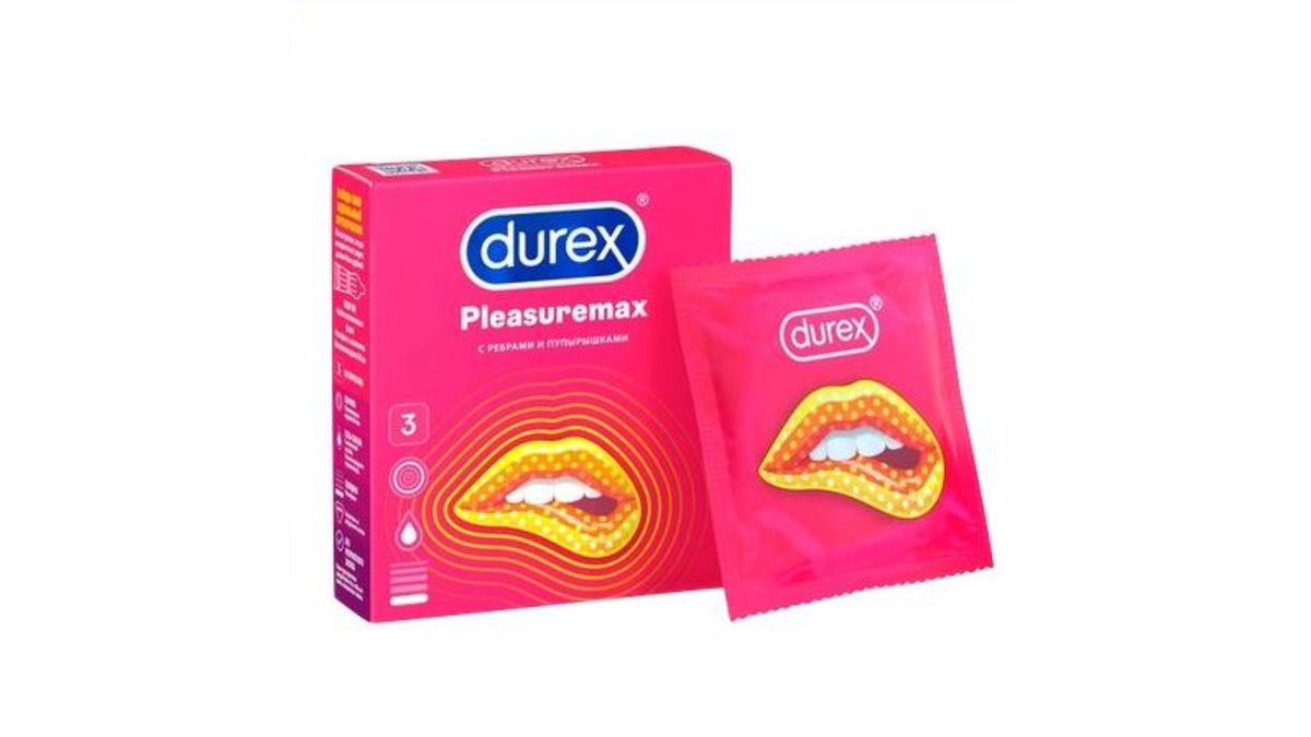 პრეზერვატივი "Durex Pleasuremax" N3 *
