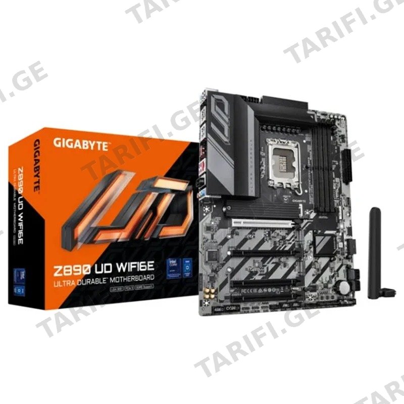 დედა დაფა GIGABYTE Z890 UD WIFI6E 4DDR5 LGA1851