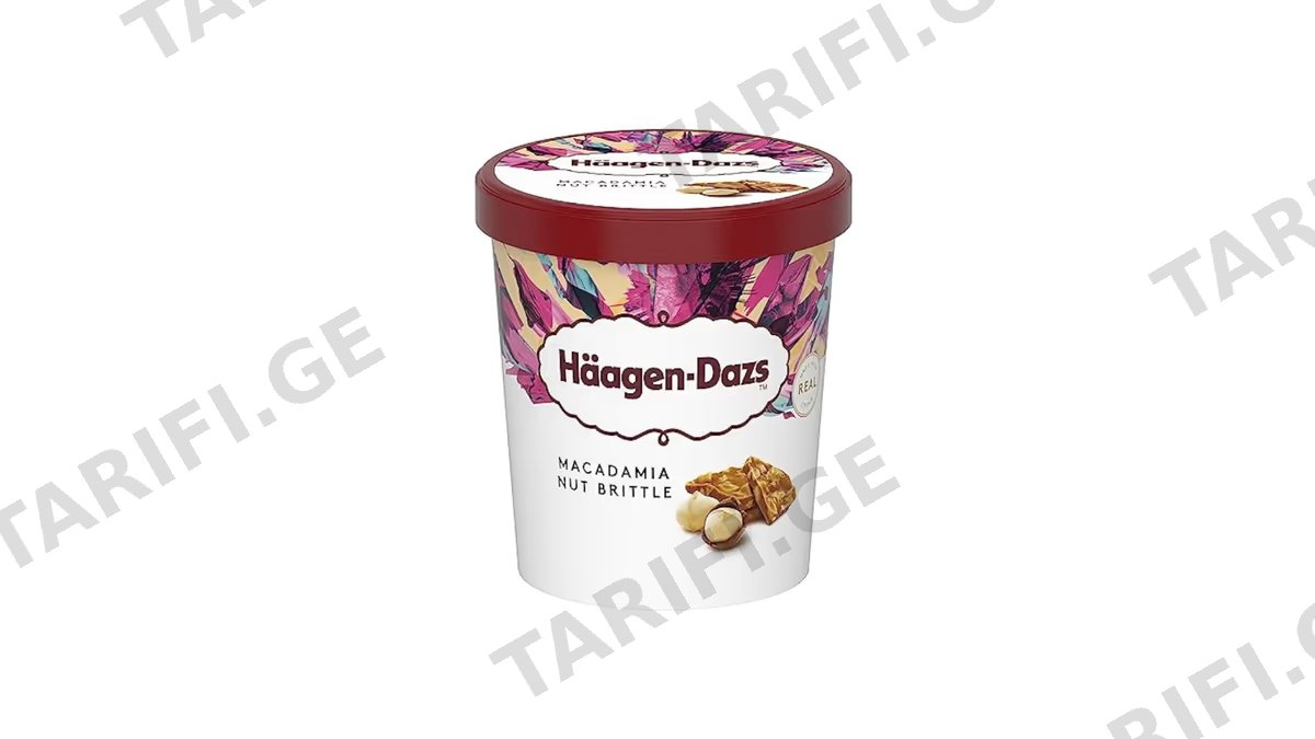 Häagen-Dazs-ნაყინი მაკადამიას თხილით 460მლ