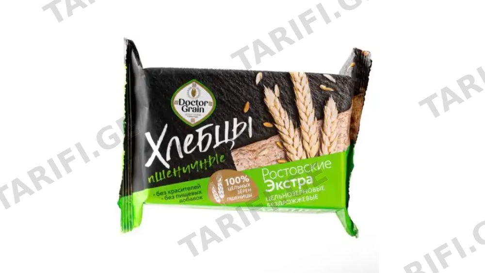 Doctor Grain ხრაშუნა პური ხორბლის 65გრ