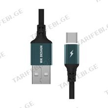 Wk Life WDC-073a USB Type-c კაბელი (Auto Cut-off)