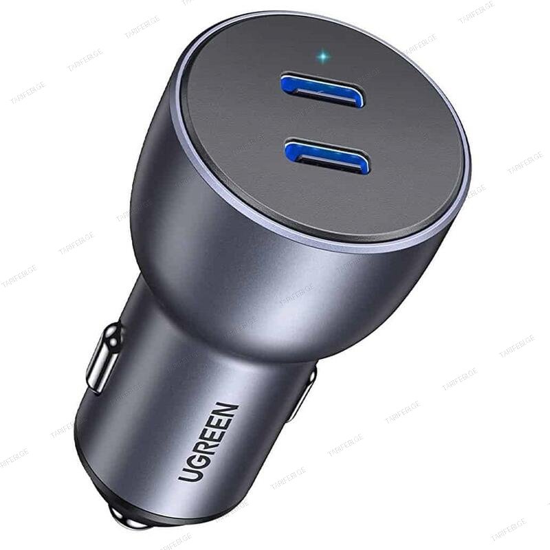 UGREEN Dual USB-C PD Fast Car Charger/70594