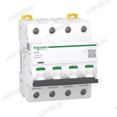 ავტომატური ამომრთველი Schneider Electric 4Р C25 6кА curve