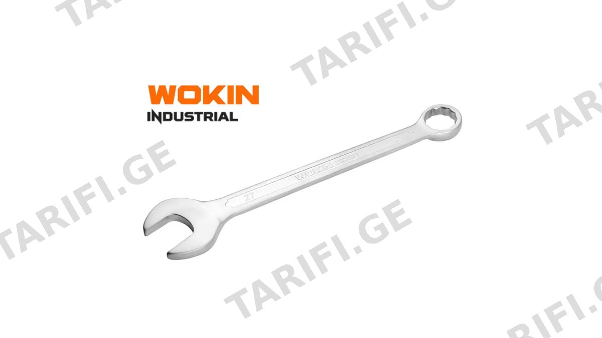 კომბინირებული ქანჩის გასაღები Wokin 150514, 14MM, Combination Wrench (INDUSTRIAL), Silver