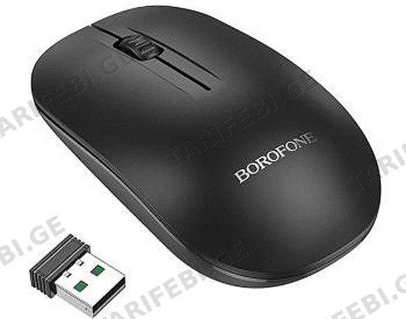 მაუსი Borofone BG14 Planet 2.4G Business Wireless Mouse