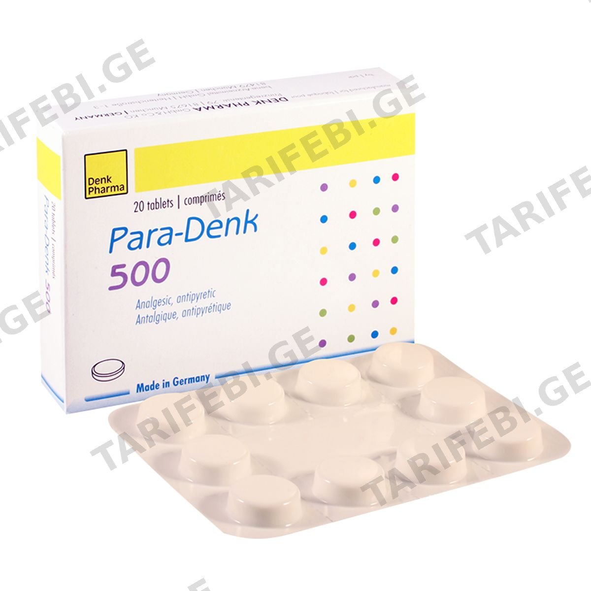 პარა დენკი - Para Denk 500მგ 20 ტაბლეტი