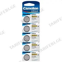 ელემენტი Camelion CR2016 3V Lithium 5 ც