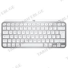 LOGITECH MX KEYS MINI FOR MAC უსადენო მემბრანული კლავიატურა
