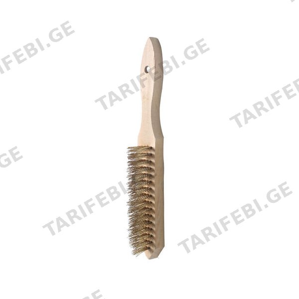 ლითონის ჯაგრისი 4 რიგით HARDY 1001-220004